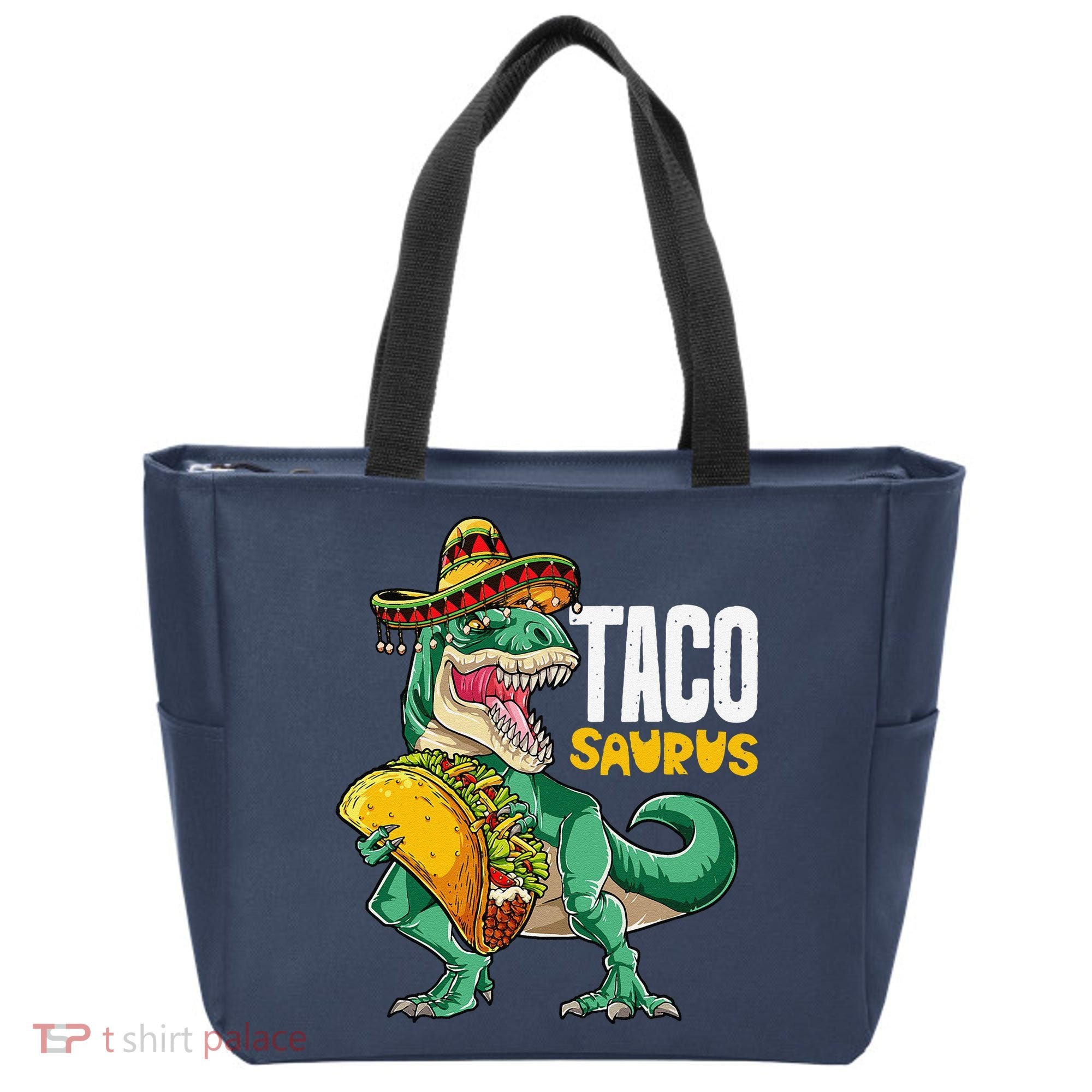 Tacosaurus Taco Cinco De Mayo Dinosaur T Rex Tote Bag