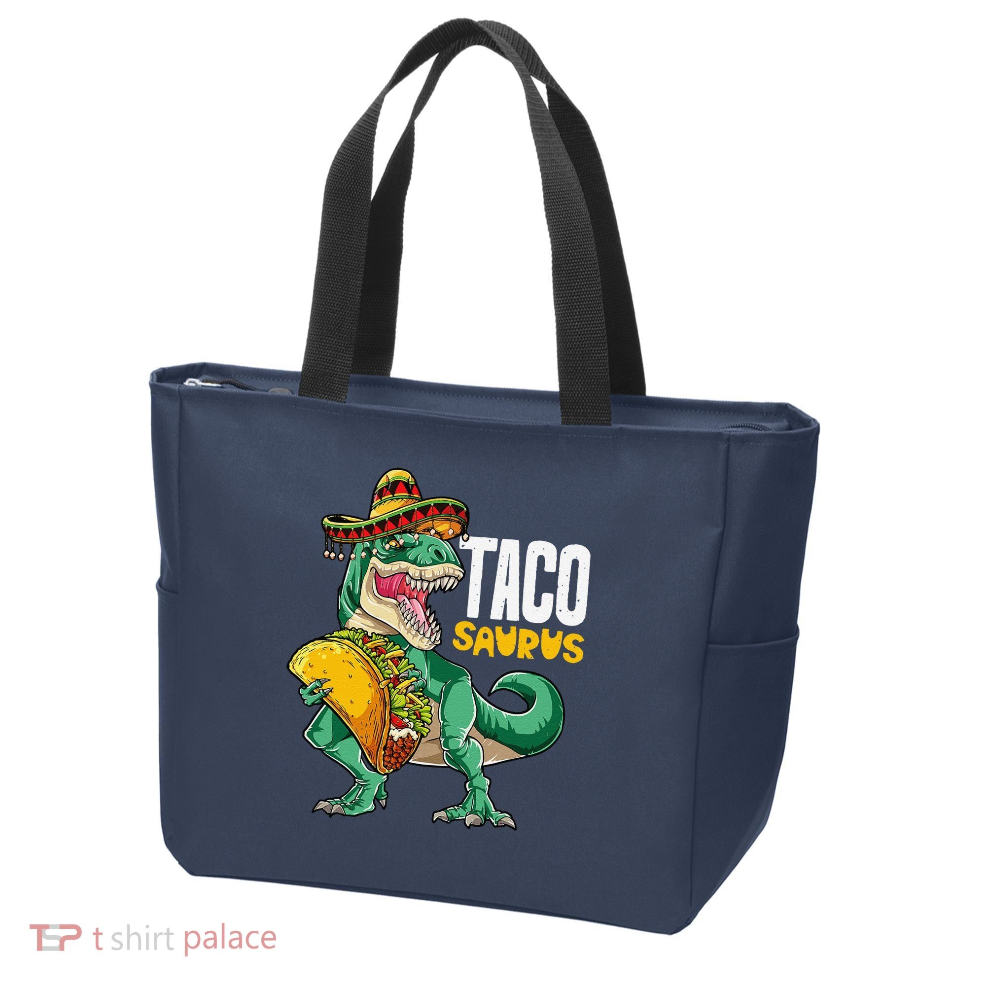 Tacosaurus Taco Cinco De Mayo Dinosaur T Rex Tote Bag