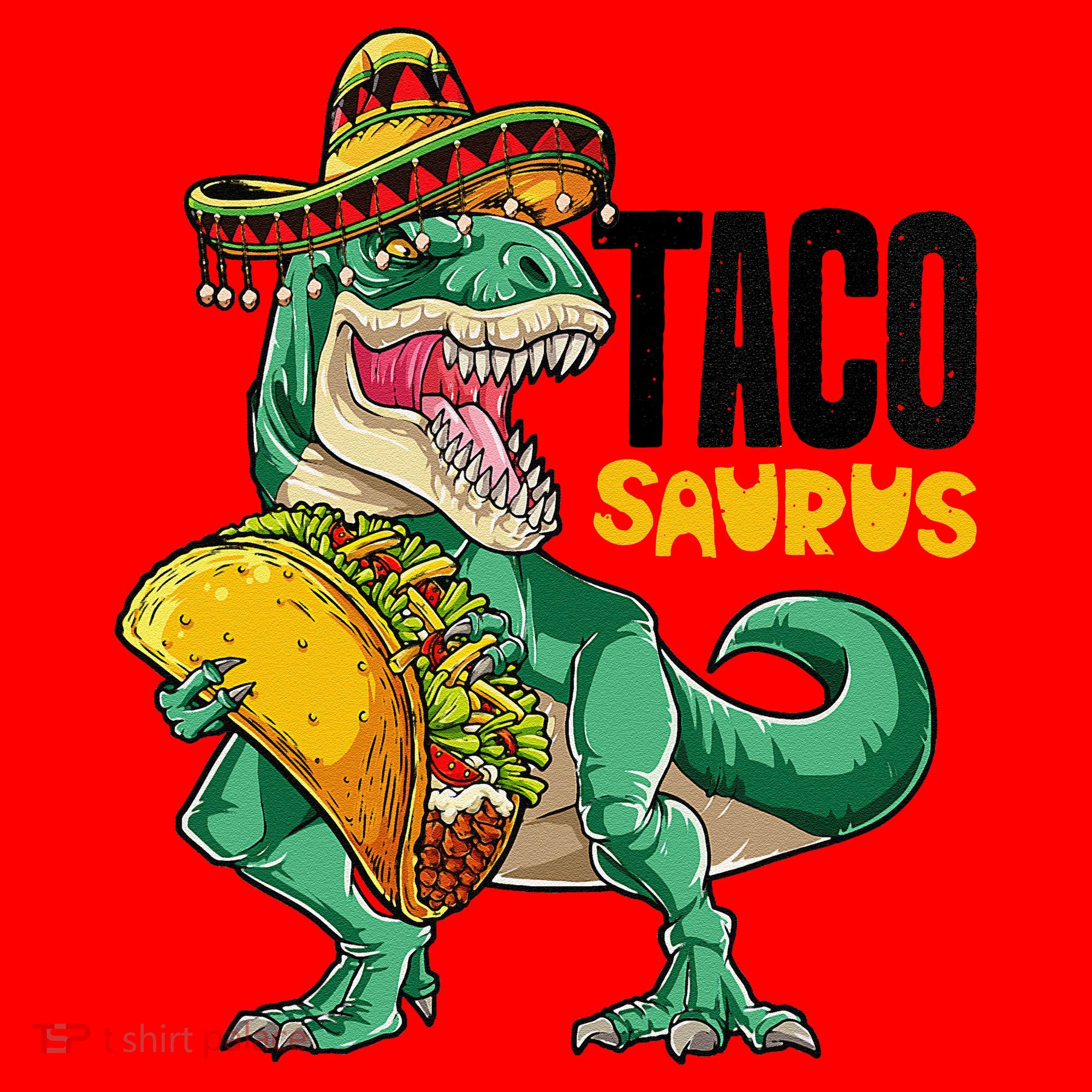 Tacosaurus Taco Cinco De Mayo Dinosaur T Rex Santa Hat