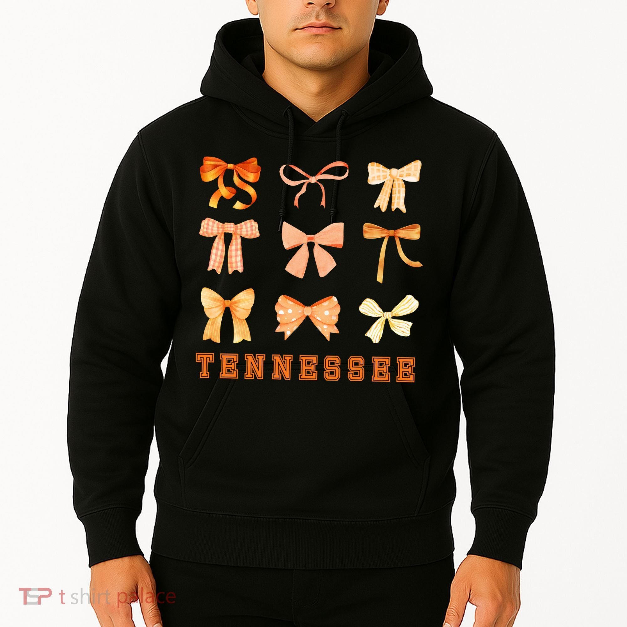 Tennessee TN Coquette Bow State Pride Hoodie