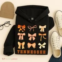 Tennessee TN Coquette Bow State Pride Hoodie thumb 4