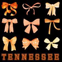 Tennessee TN Coquette Bow State Pride Hoodie thumb 7