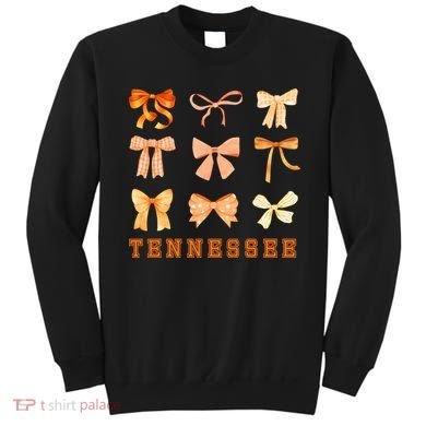 Tennessee TN Coquette Bow State Pride Sweatshirt