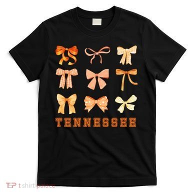 Tennessee TN Coquette Bow State Pride T-Shirt