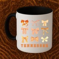 Tennessee TN Coquette Bow State Pride Coffee Mug thumb 2