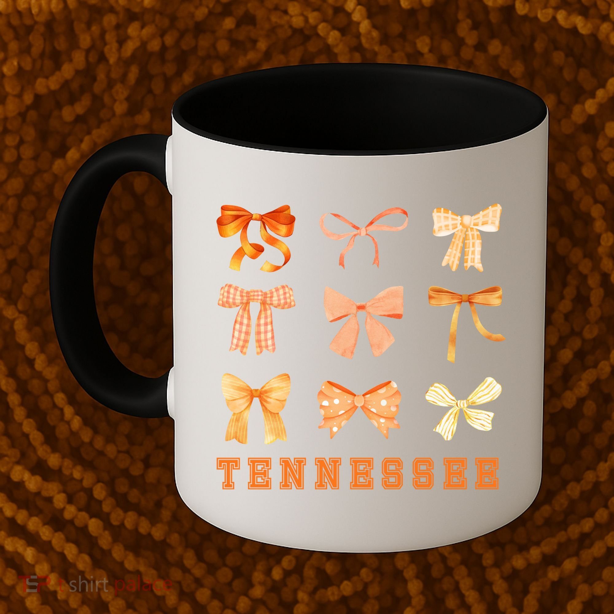 Tennessee TN Coquette Bow State Pride Coffee Mug