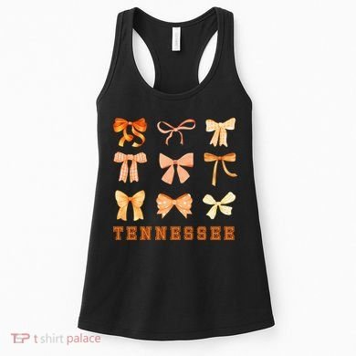 Tennessee TN Coquette Bow State Pride Women's Tank Top