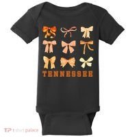 Tennessee TN Coquette Bow State Pride Baby Bodysuit thumb 0
