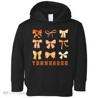 Tennessee TN Coquette Bow State Pride Toddler Hoodie thumb 0