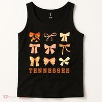 Tennessee TN Coquette Bow State Pride Tank Top thumb 2