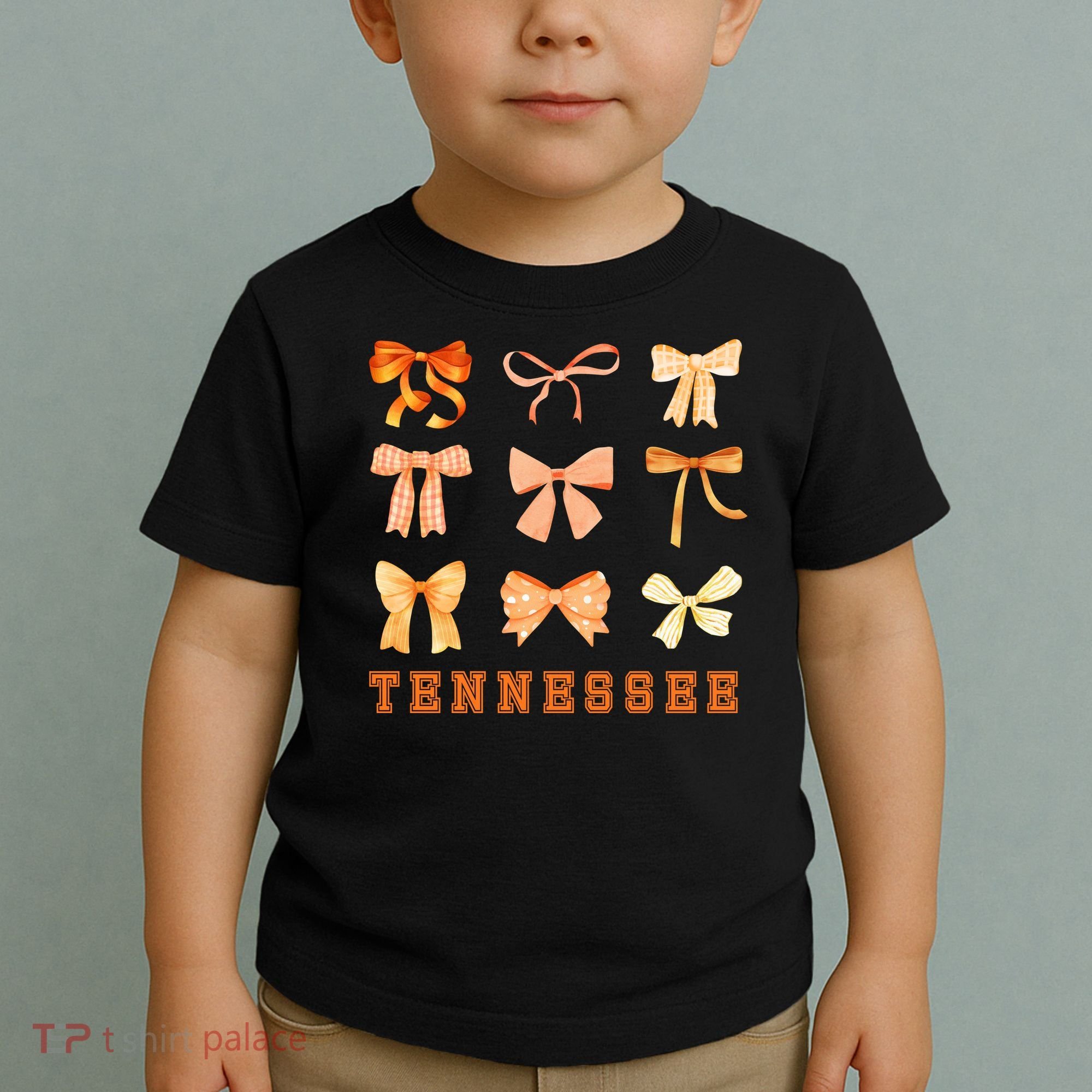 Tennessee TN Coquette Bow State Pride Toddler T-Shirt