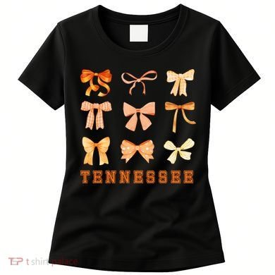 Tennessee TN Coquette Bow State Pride Women's T-Shirt