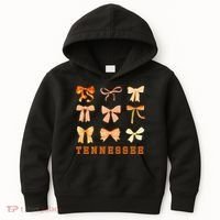 Tennessee TN Coquette Bow State Pride Kids Hoodie thumb 0