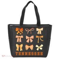Tennessee TN Coquette Bow State Pride Tote Bag thumb 0