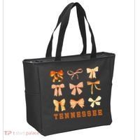 Tennessee TN Coquette Bow State Pride Tote Bag thumb 2