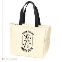 Thick Thighs Crush Guys Gym Workout Fitness Bodybuilding Tote Bag thumb 3