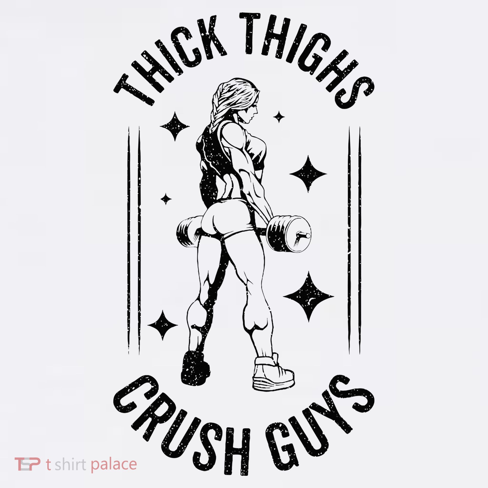 Thick Thighs Crush Guys Gym Workout Fitness Bodybuilding Mousepad