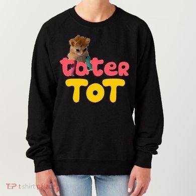 Tater Tot Cute Cat Women's Sweatshirt