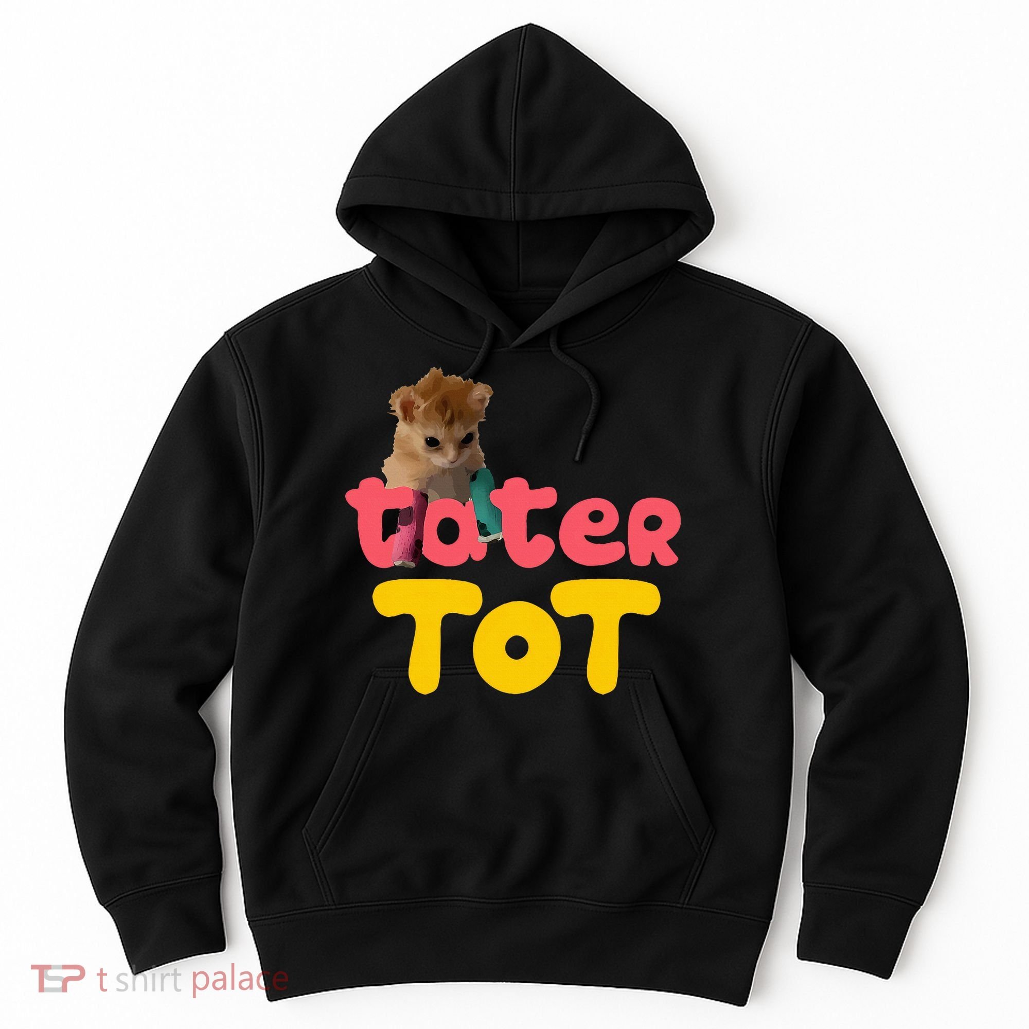 Tater Tot Cute Cat Hoodie