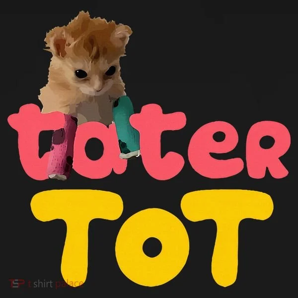 Tater Tot Cute Cat Hoodie