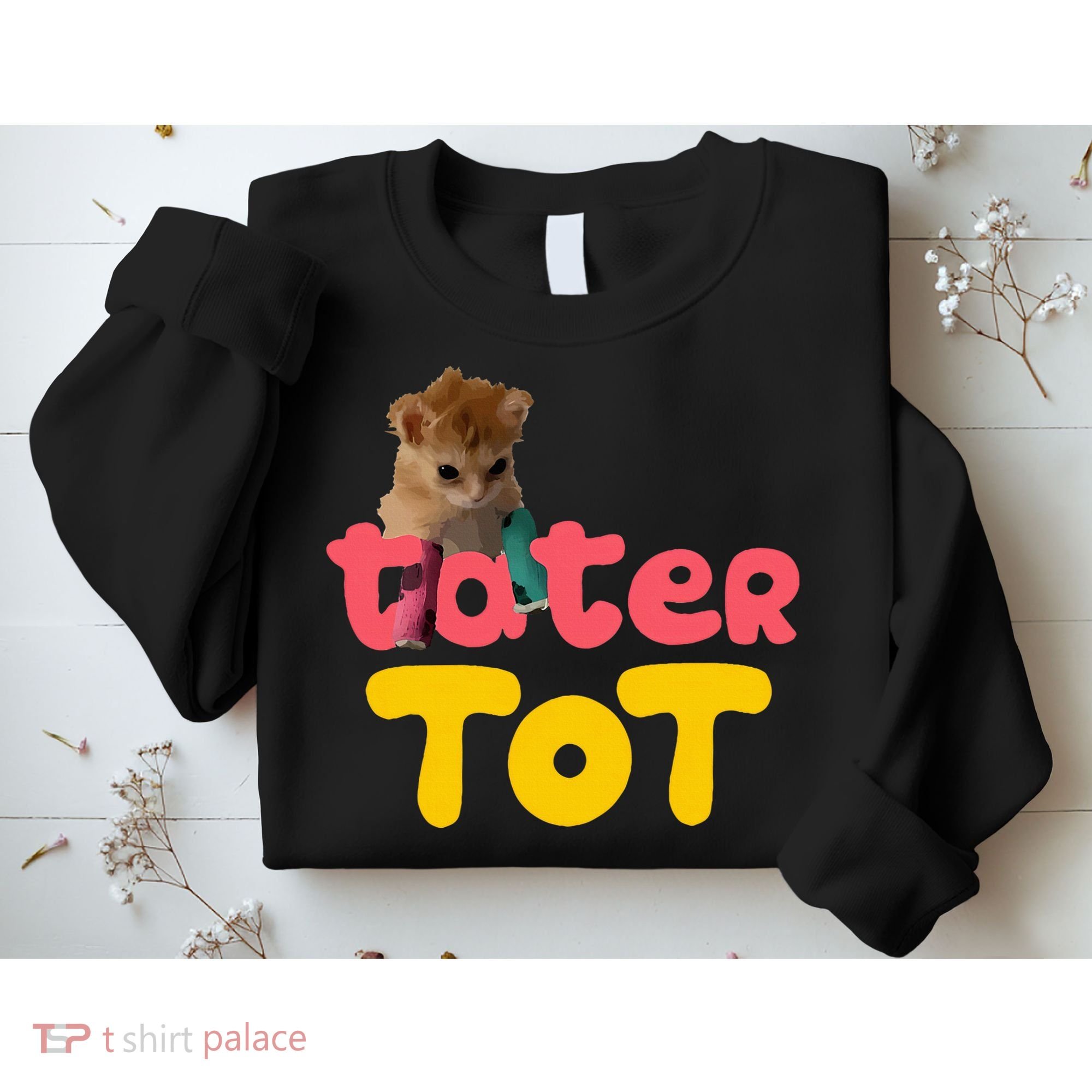 Tater Tot Cute Cat Sweatshirt