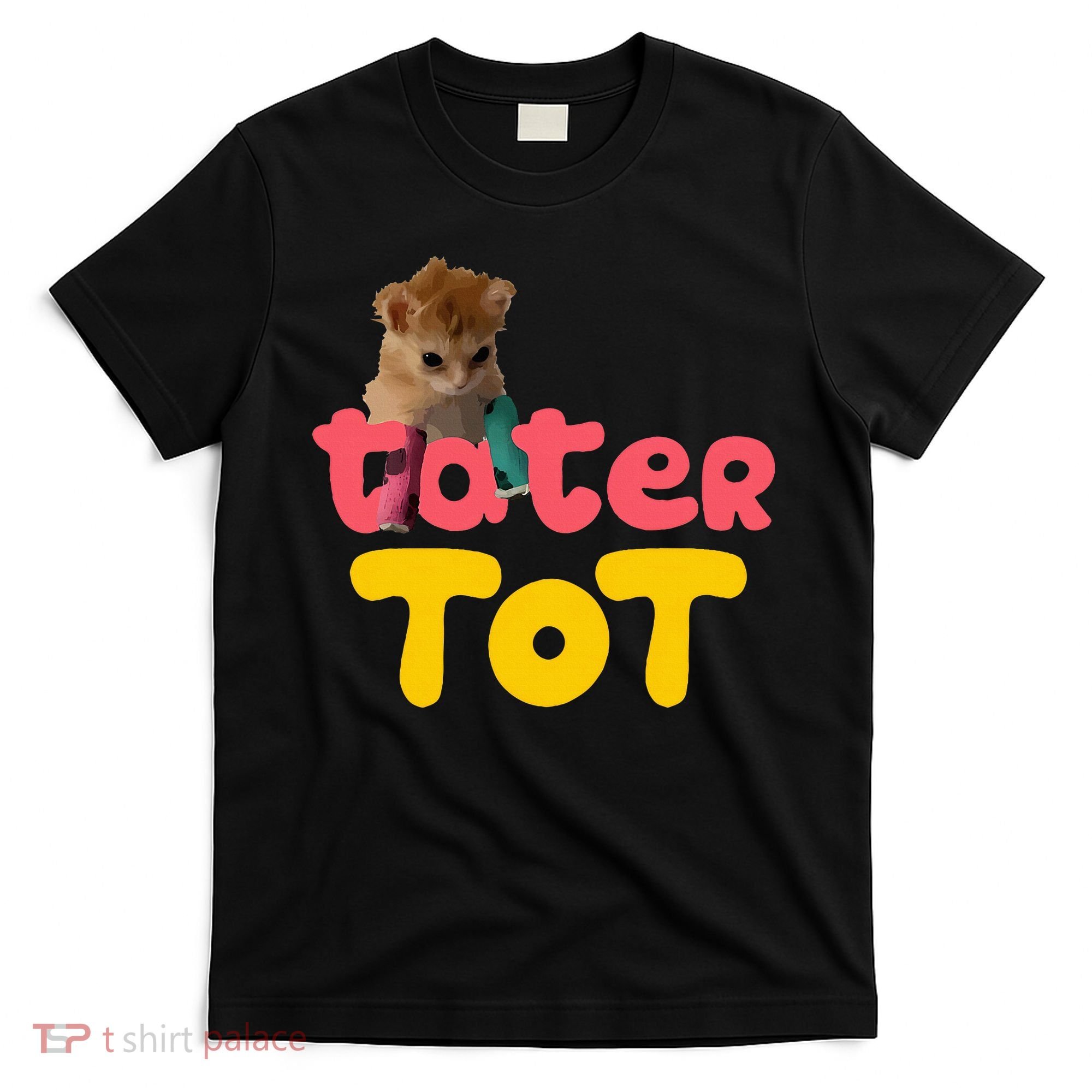 Tater Tot Cute Cat T-Shirt