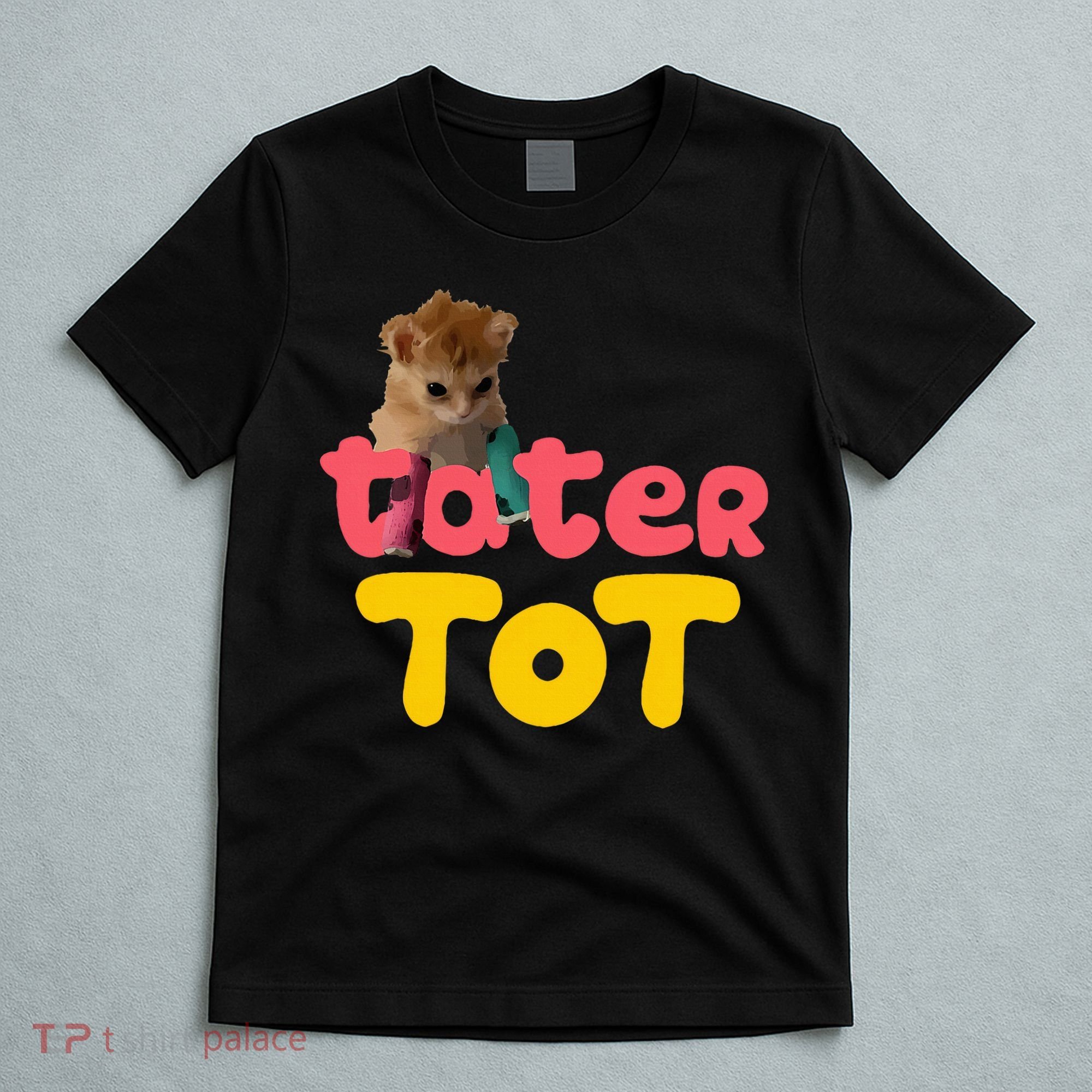 Tater Tot Cute Cat T-Shirt