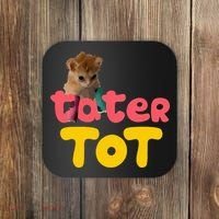 Tater Tot Cute Cat Coaster thumb 0