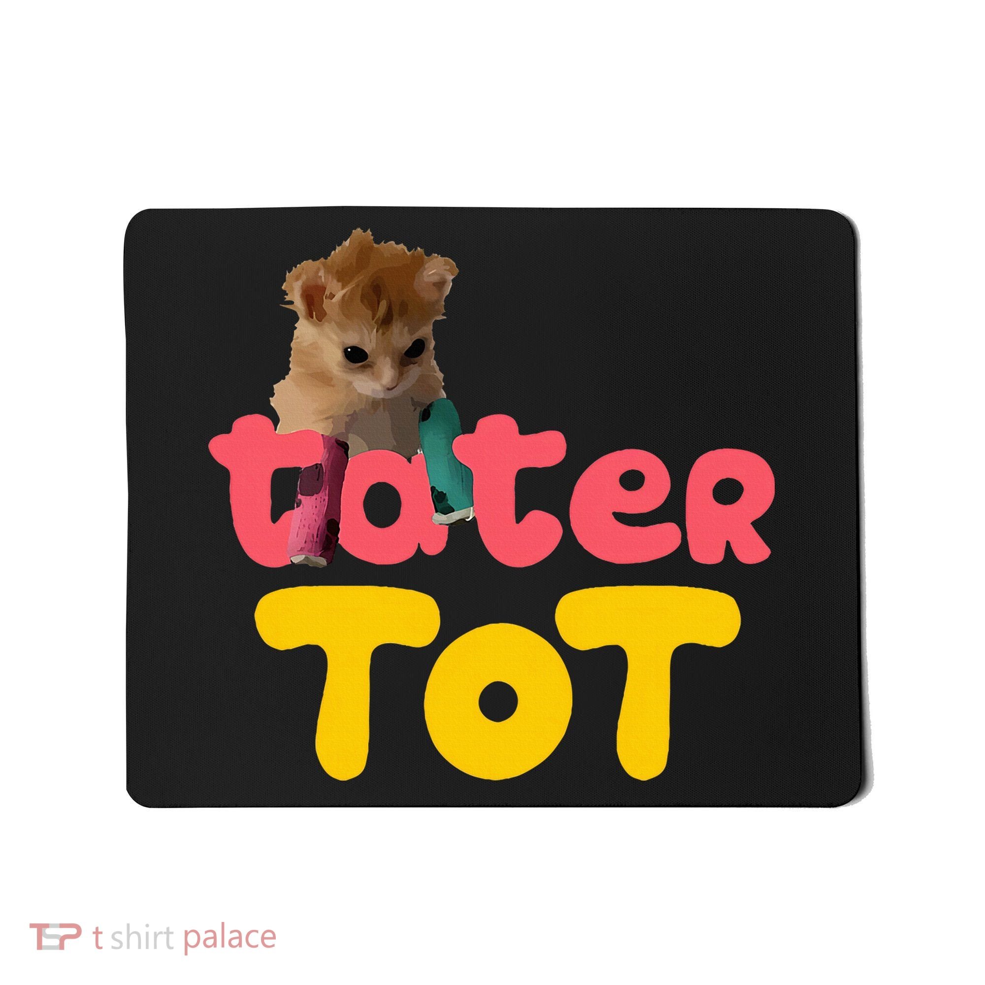 Tater Tot Cute Cat Mousepad