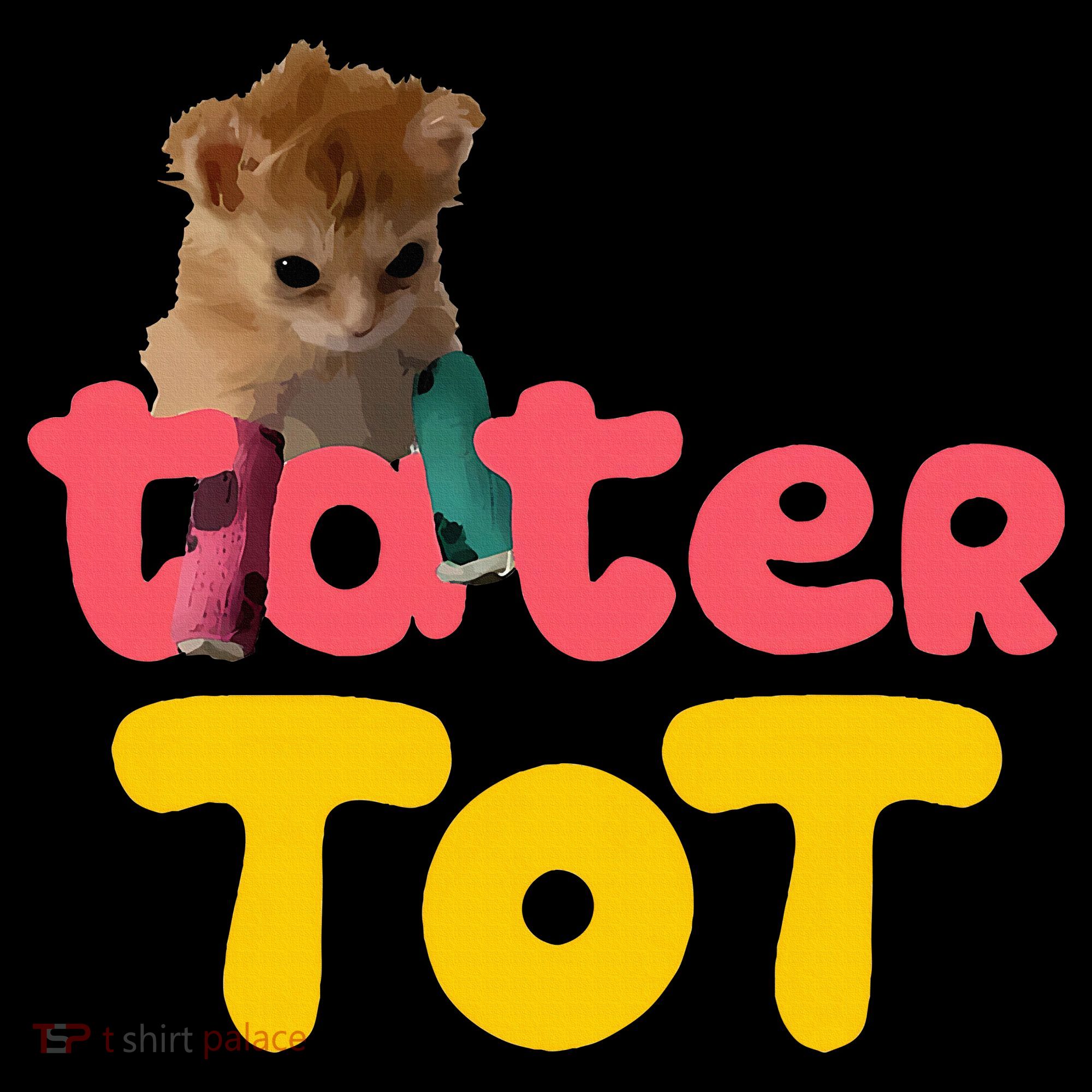 Tater Tot Cute Cat Mousepad
