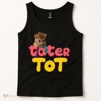 Tater Tot Cute Cat Tank Top thumb 2