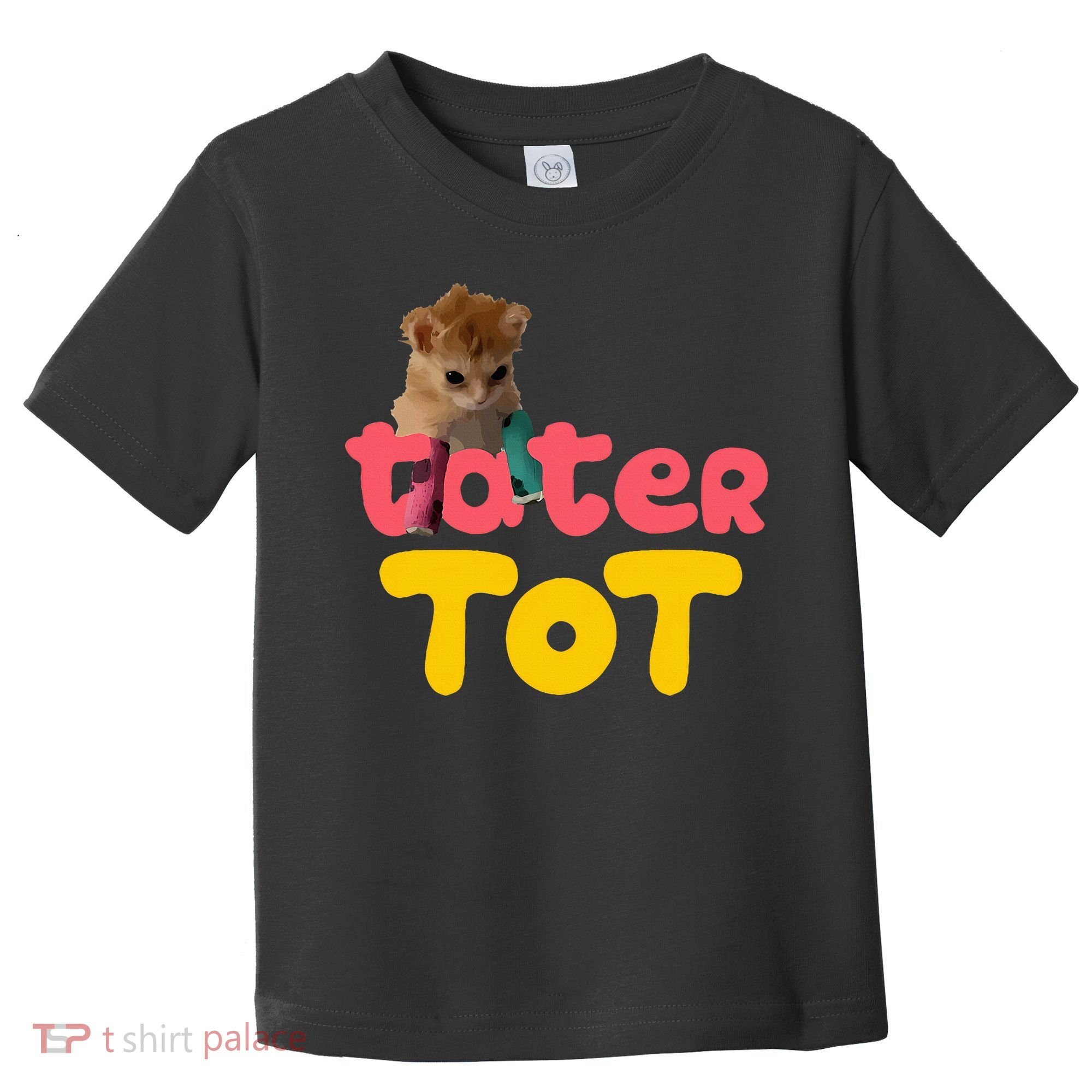 Tater Tot Cute Cat Toddler T-Shirt