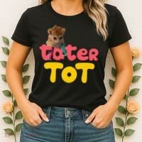 Tater Tot Cute Cat Women's T-Shirt thumb 2