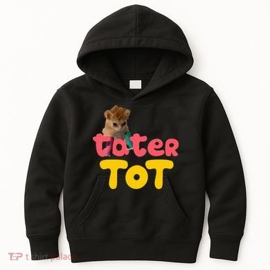 Tater Tot Cute Cat Kids Hoodie