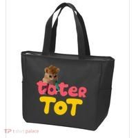 Tater Tot Cute Cat Tote Bag thumb 3
