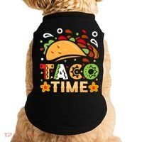 Taco Time, Cinco De Mayo T , Tacos Doggie Tank thumb 0