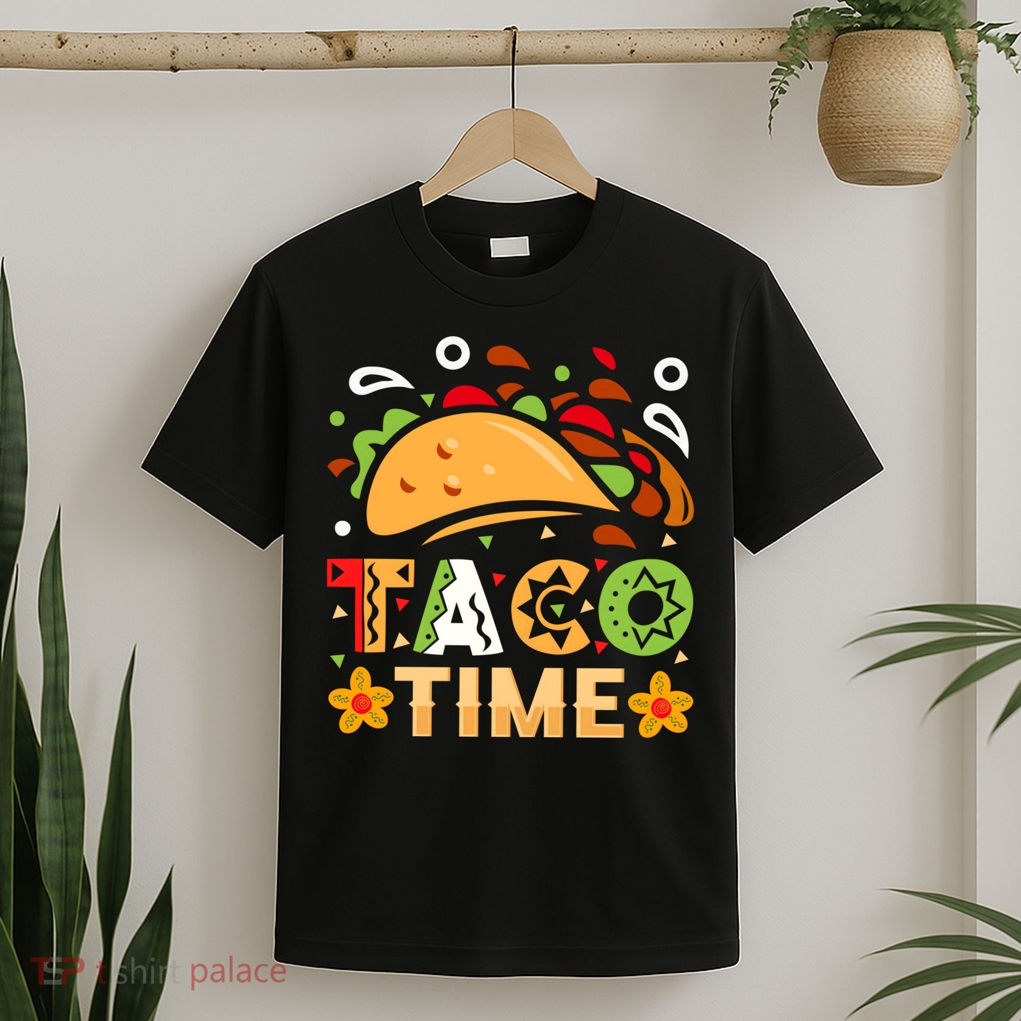 Taco Time, Cinco De Mayo T , Tacos T-Shirt