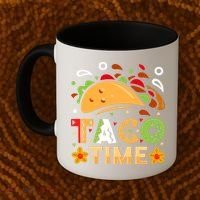Taco Time, Cinco De Mayo T , Tacos Coffee Mug thumb 2