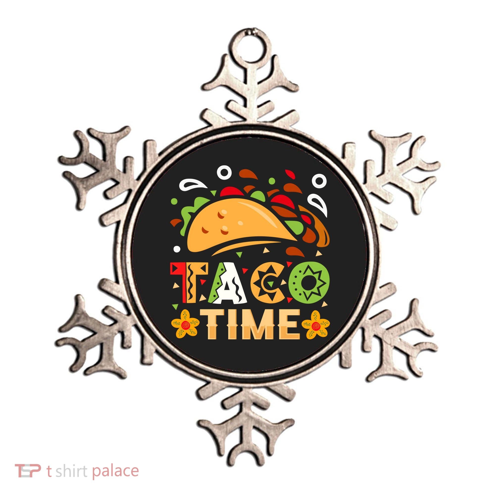 Taco Time, Cinco De Mayo T , Tacos Ornament
