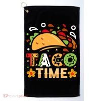 Taco Time, Cinco De Mayo T , Tacos Golf Towel thumb 0