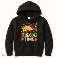 Taco Time, Cinco De Mayo T , Tacos Kids Hoodie thumb 0