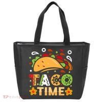 Taco Time, Cinco De Mayo T , Tacos Tote Bag thumb 0