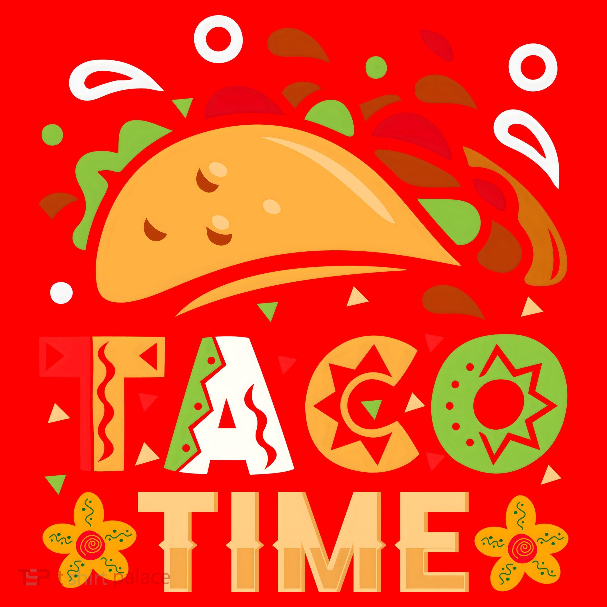 Taco Time, Cinco De Mayo T , Tacos Santa Hat