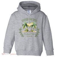 Tanned & Tipsy Cocktail Club Sip & Chill Summer Hawaii Beach Toddler Hoodie thumb 0