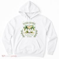 Tanned & Tipsy Cocktail Club Sip & Chill Summer Hawaii Beach Hoodie thumb 0