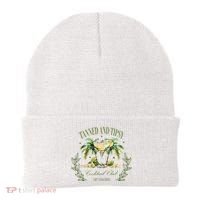 Tanned & Tipsy Cocktail Club Sip & Chill Summer Hawaii Beach Beanie thumb 0