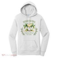 Tanned & Tipsy Cocktail Club Sip & Chill Summer Hawaii Beach Women's Hoodie thumb 0