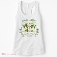 Tanned & Tipsy Cocktail Club Sip & Chill Summer Hawaii Beach Women's Tank Top thumb 0