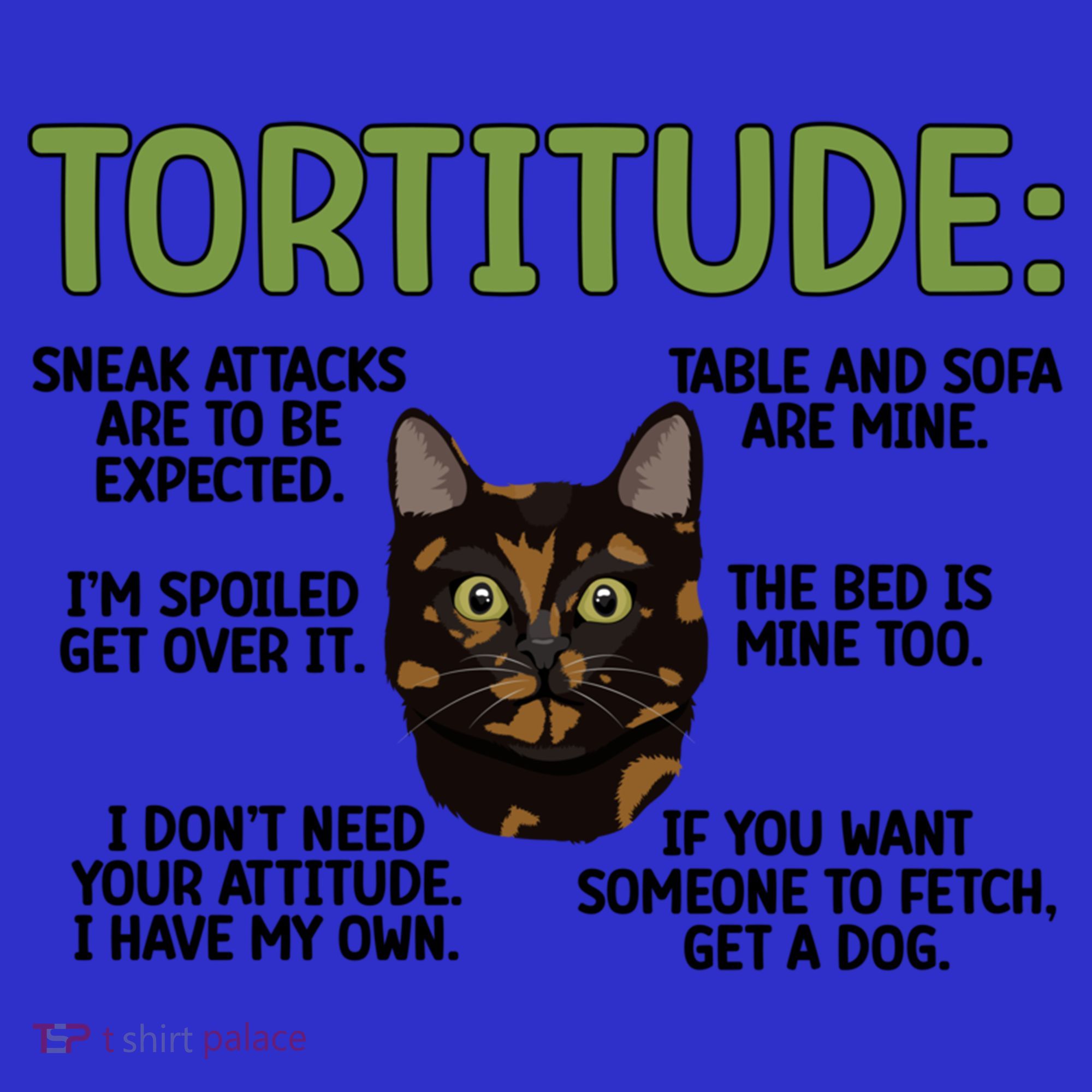 Tortitude Tortie Cat Lover Tortoiseshell Cat Owner Funny Gift Women's Tank Top