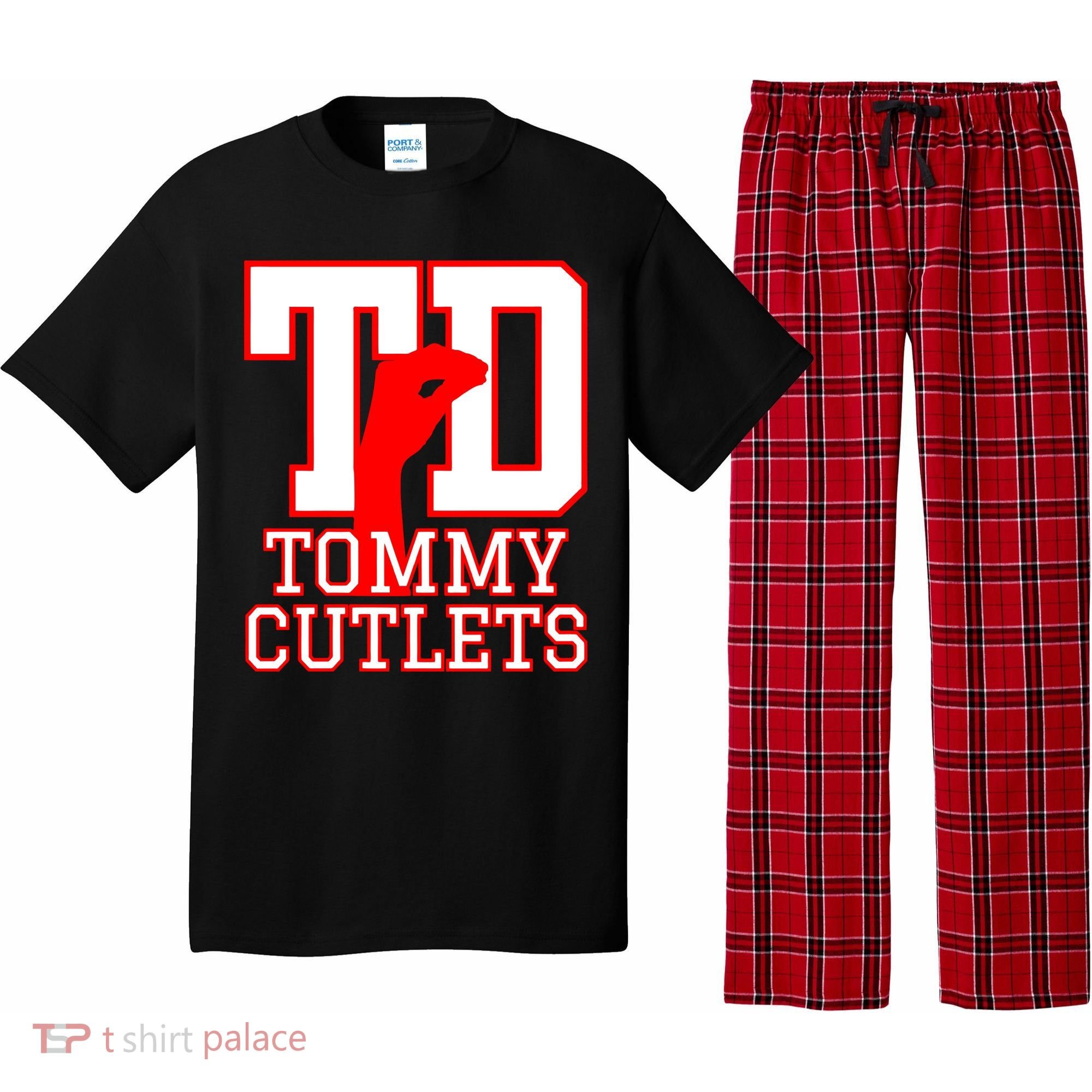 Td Tommy Cutlets New York Italian Football Pajama Set